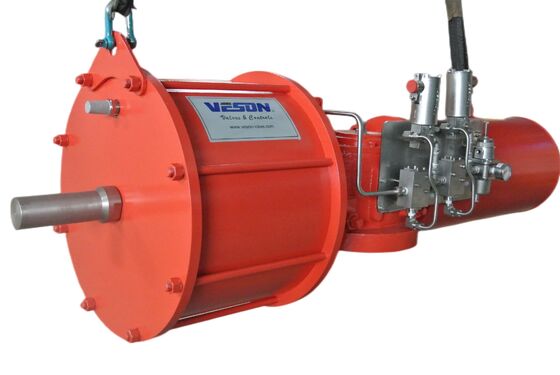 Πνευματικός ενεργοποιητής αλουμινίου διπλής ενέργειας με συμμόρφωση ISO5211 & DIN3337 για βιομηχανικές εφαρμογές βαλβίδων