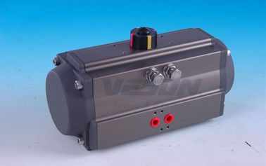 Γωνία περιστροφής 0-90 μοίρες Marine Hard Anodizing Pinion Actuator για βέλτιστη απόδοση