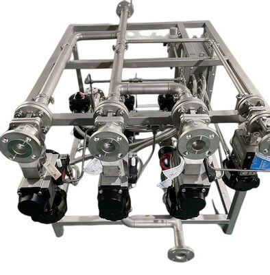 Βιομηχανική Χρήση Εξοπλισμός επί Συστήματος (Skid) με Πλωτή Βαλβίδα Σφαίρας και Τύπου Ευθείας Διέλευσης για Συστήματα Διεργασιών