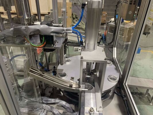 Πλήρως Αυτόματη Οριζόντια Μηχανή Γεμίσματος με Βαλβίδα Γεμίσματος Πολλαπλών Κεφαλών, Πνευματική Ανύψωση και Έλεγχο PLC για Κόλλα Γυαλιού, Κόλλα Σιλικόνης και Κόλλα Σφράγισης