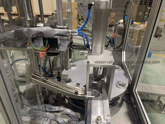 Πνευματική λειτουργία οδήγησης ANSI CLASS 150-900 Καθαρή διάδρομος τύπου Σκιτ Βάλβας για βιομηχανική χρήση