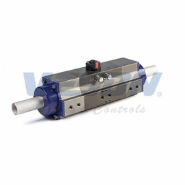 Γωνία περιστροφής 0-90 μοίρες Marine Hard Anodizing Pinion Actuator για βέλτιστη απόδοση