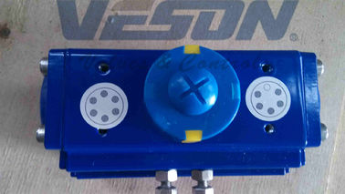 Γωνία περιστροφής 0-90 μοίρες Marine Hard Anodizing Pinion Actuator για βέλτιστη απόδοση