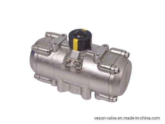 Ανθεκτικός στη διάβρωση πνευματικός ενεργοποιητής από ανοξείδωτο χάλυβα με σκληρό ανωδικοποιημένο σχεδιασμό αλουμινίου