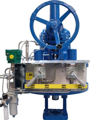 Διπλό ενεργό ατσάλινο πνευματικό γραμμικό ενεργοποιητή για προσαρμοσμένες εφαρμογές βαλβίδων