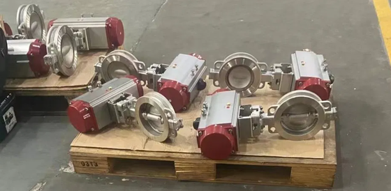 Βαλβίδα πεταλούδας 12 ιντσών ANSI 150lb Lug με ακριβή διαμόρφωση καθίσματος NBR και τηλεχειρισμό βαλβίδας