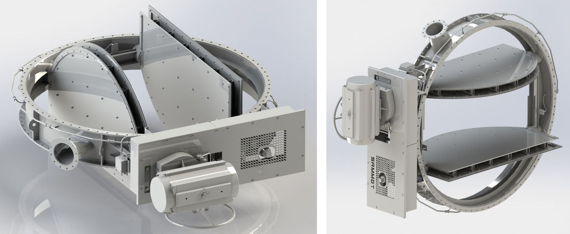 ISO 5211 Flange 180 Degree Pneumatic Actuator Featuring NBR Nitrile Rubber Seal for Enhanced Durability and Valve Control